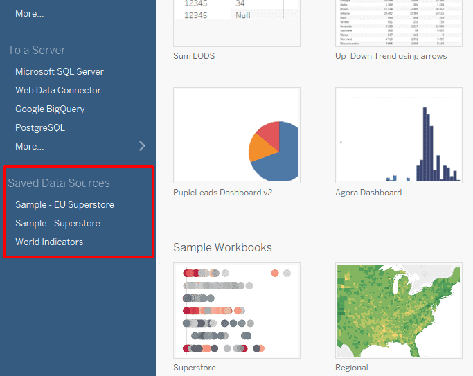 Tableau Global Superstore - Tableau Sample Data Source Location