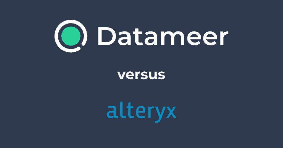 Datameer & Alteryx