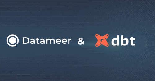 Datameer and dbt