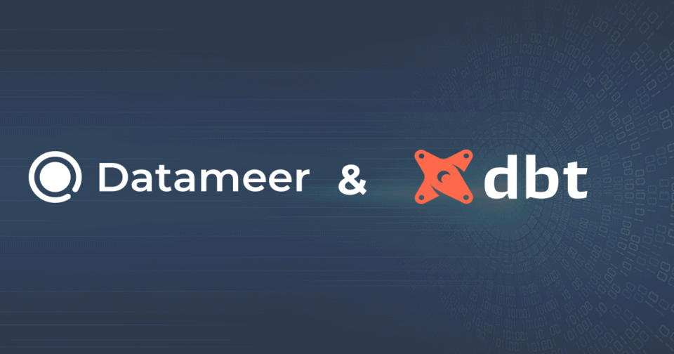 Datameer and dbt