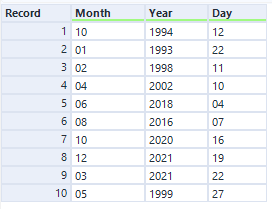 How to create a date combining different fields in Alteryx