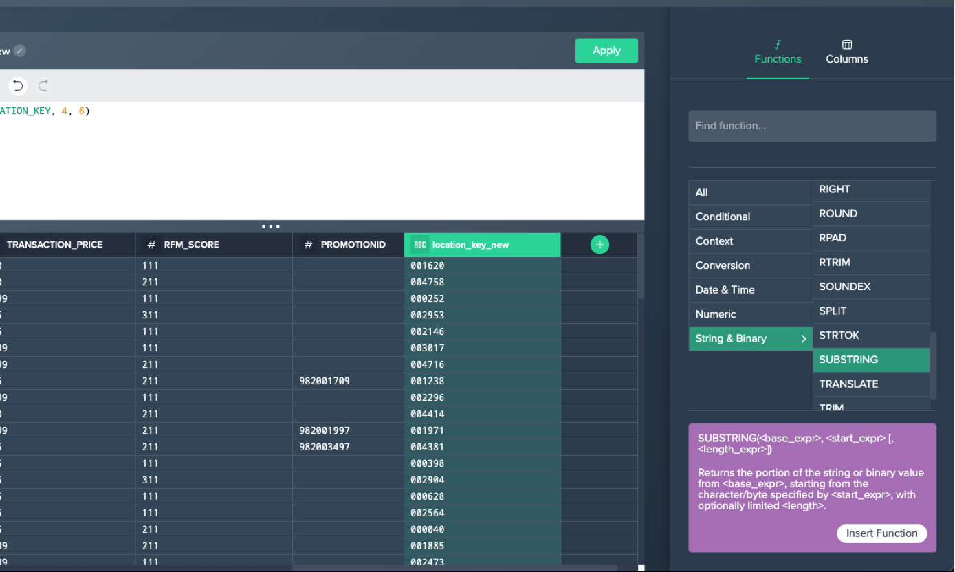 Datameer - both interface