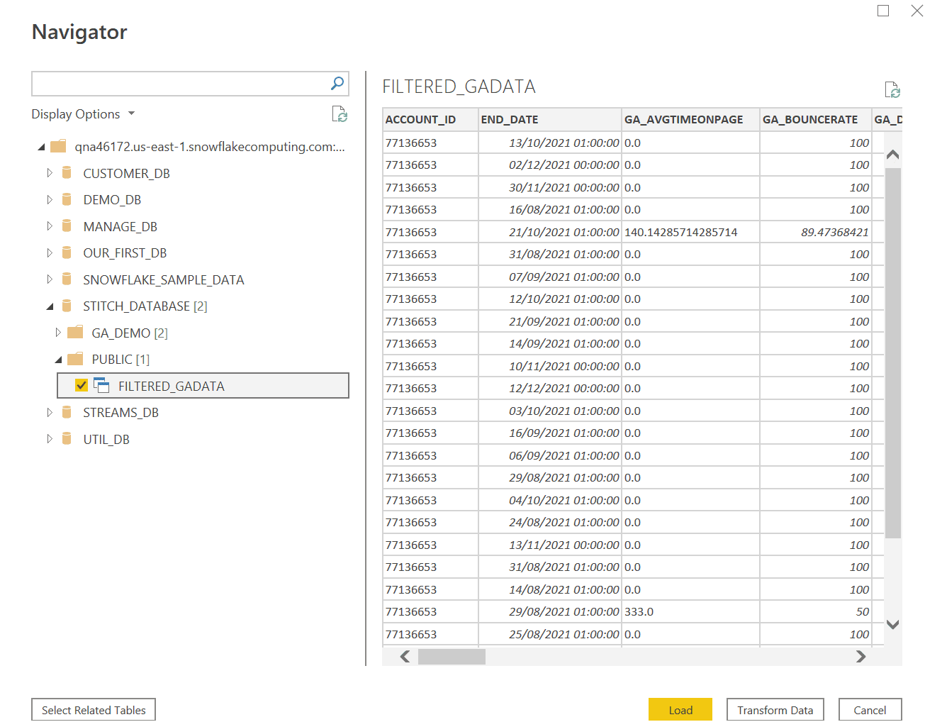 How to Get Google Analytics Into Snowflake