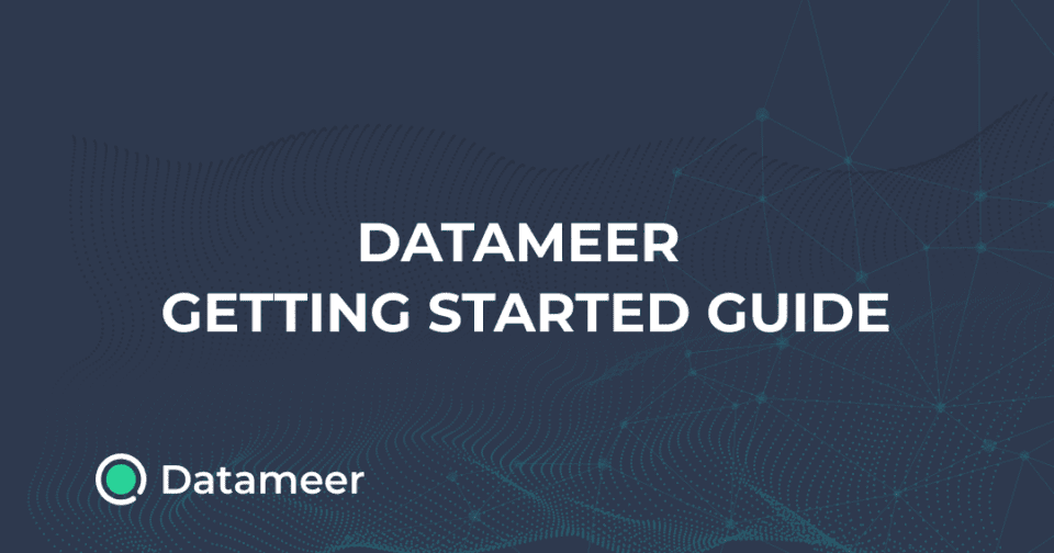 Datameer getting started guide