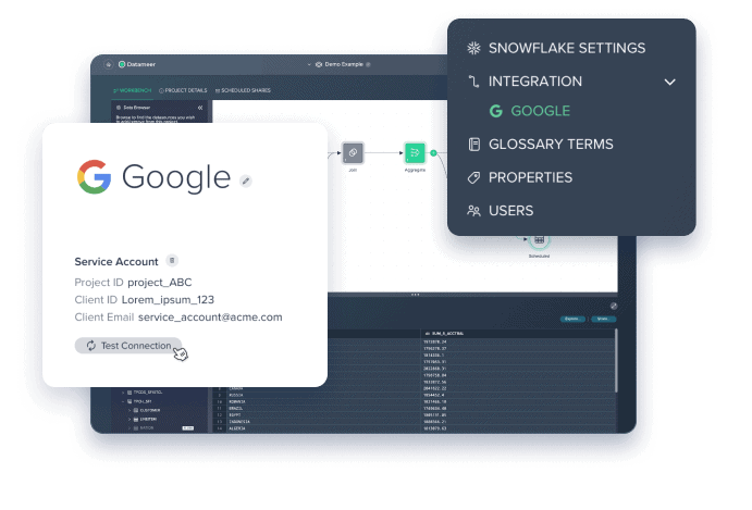 Datameer Cloud Automation - Integrate