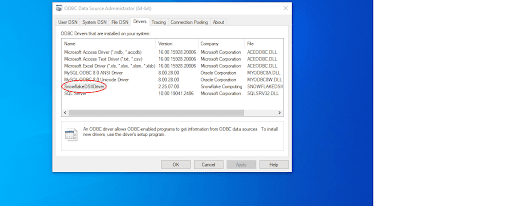 Guide to Connect Excel to Snowflake 5