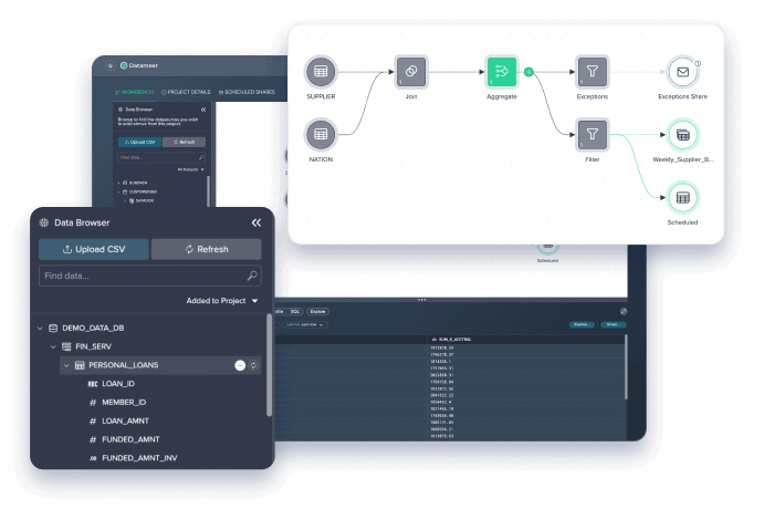 Simplify data exploration and analysis - Datameer