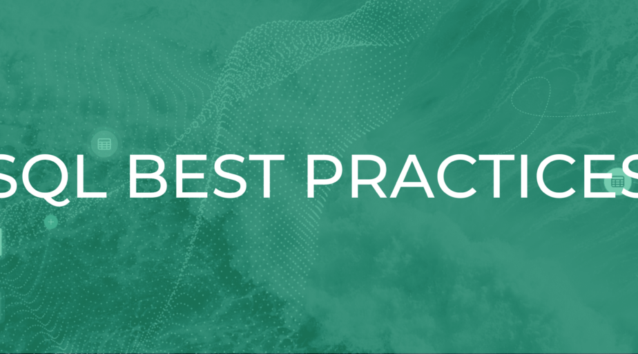 SQL Best Practices